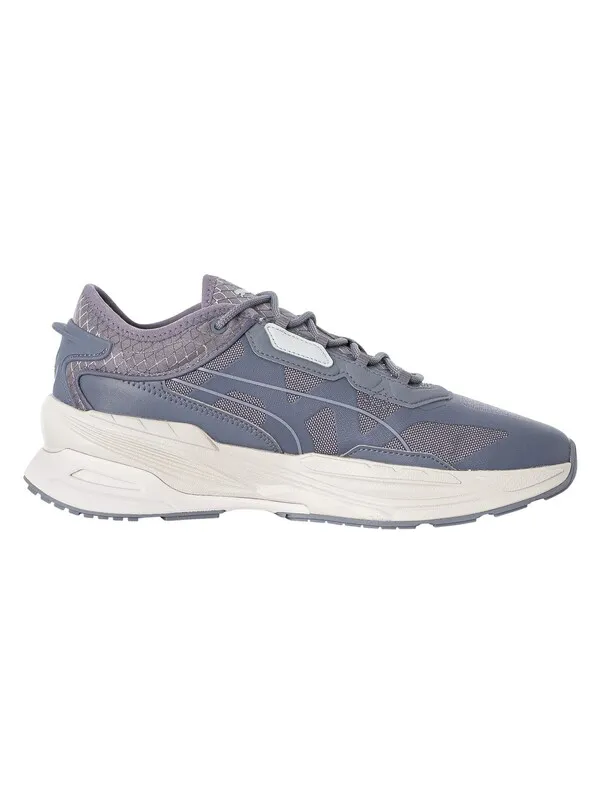 Puma Extent Nitro Cordura Trainers - Grey Tile/Glacial Grey