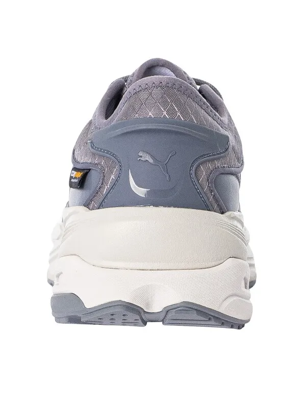 Puma Extent Nitro Cordura Trainers - Grey Tile/Glacial Grey