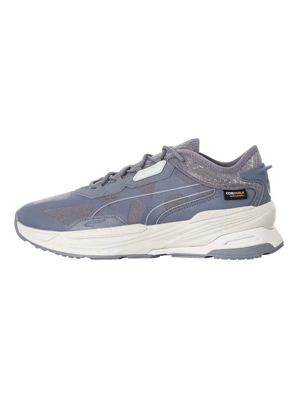 Puma Extent Nitro Cordura Trainers - Grey Tile/Glacial Grey