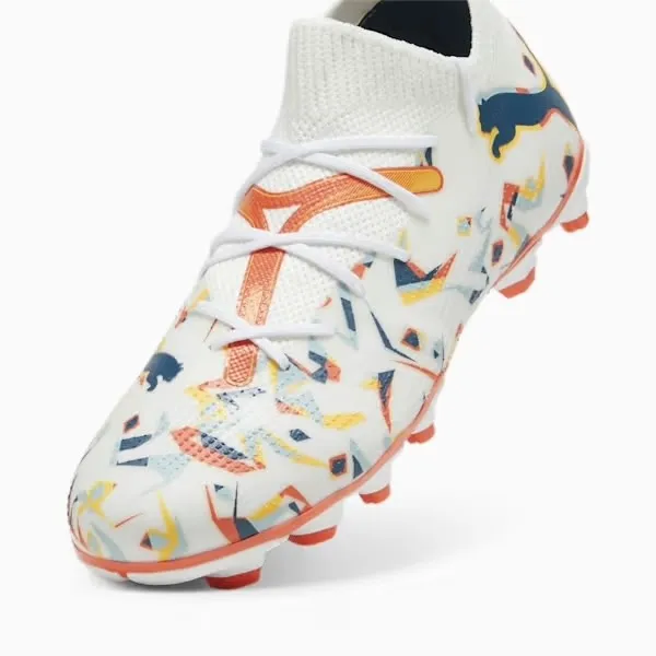 PUMA Future 7 Match Creativity FG/AG Jr (White/Multi)