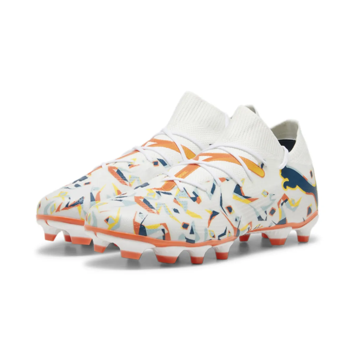 PUMA Future 7 Match Creativity FG/AG (White/Multi)