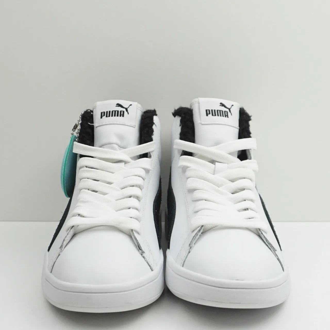 Puma High Black White Suede