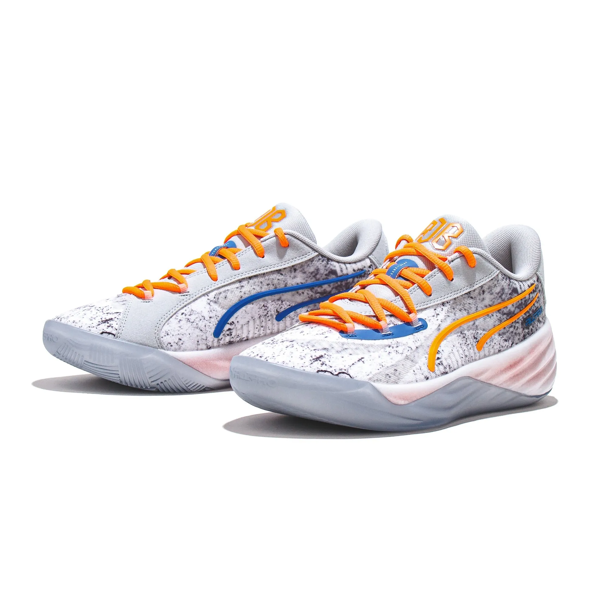 Puma Men All-Pro Nitro RJ Barrett Grey Orange 379914-01