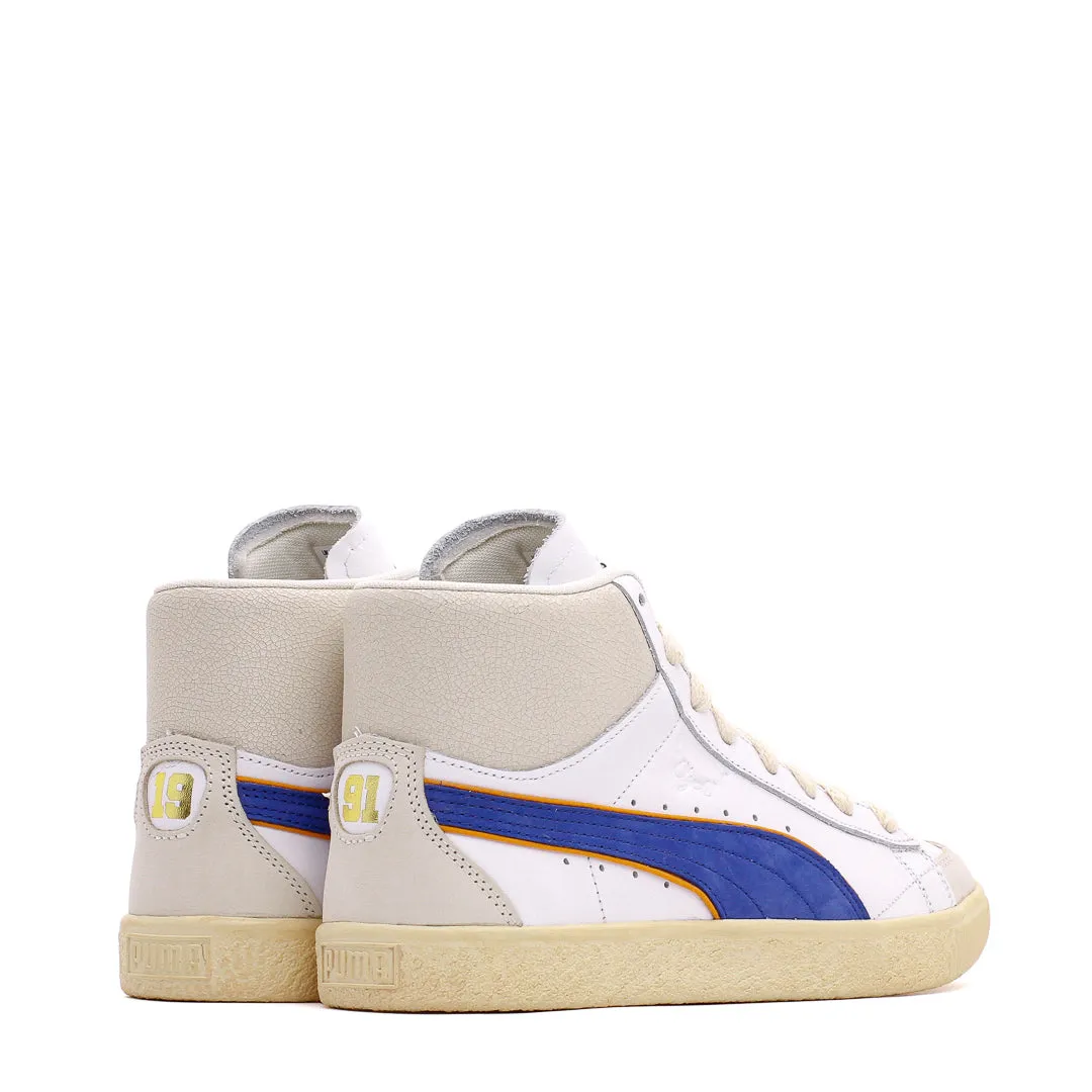 Puma Men Clyde Mid Bball x Rhuigi White Royal 391335-01