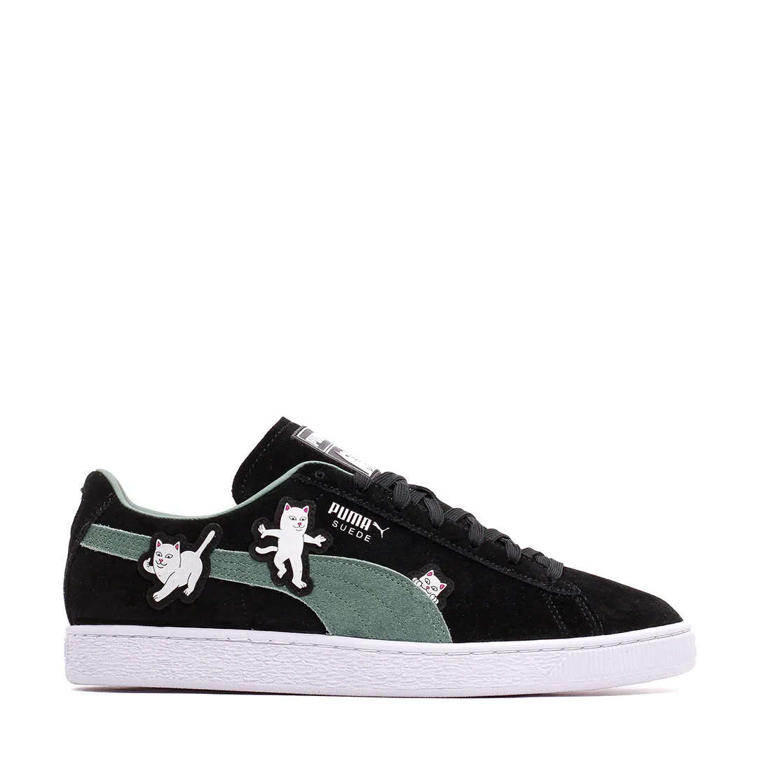 Puma Men Suede Ripndip Black Eucalyptus 393872-01