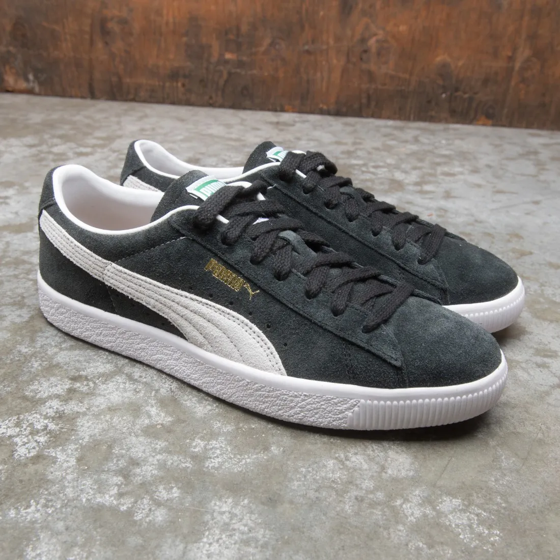 Puma Men Suede VTG Vintage (black / white)