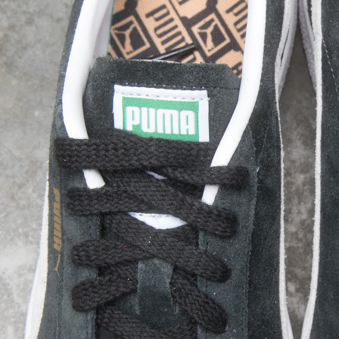 Puma Men Suede VTG Vintage (black / white)