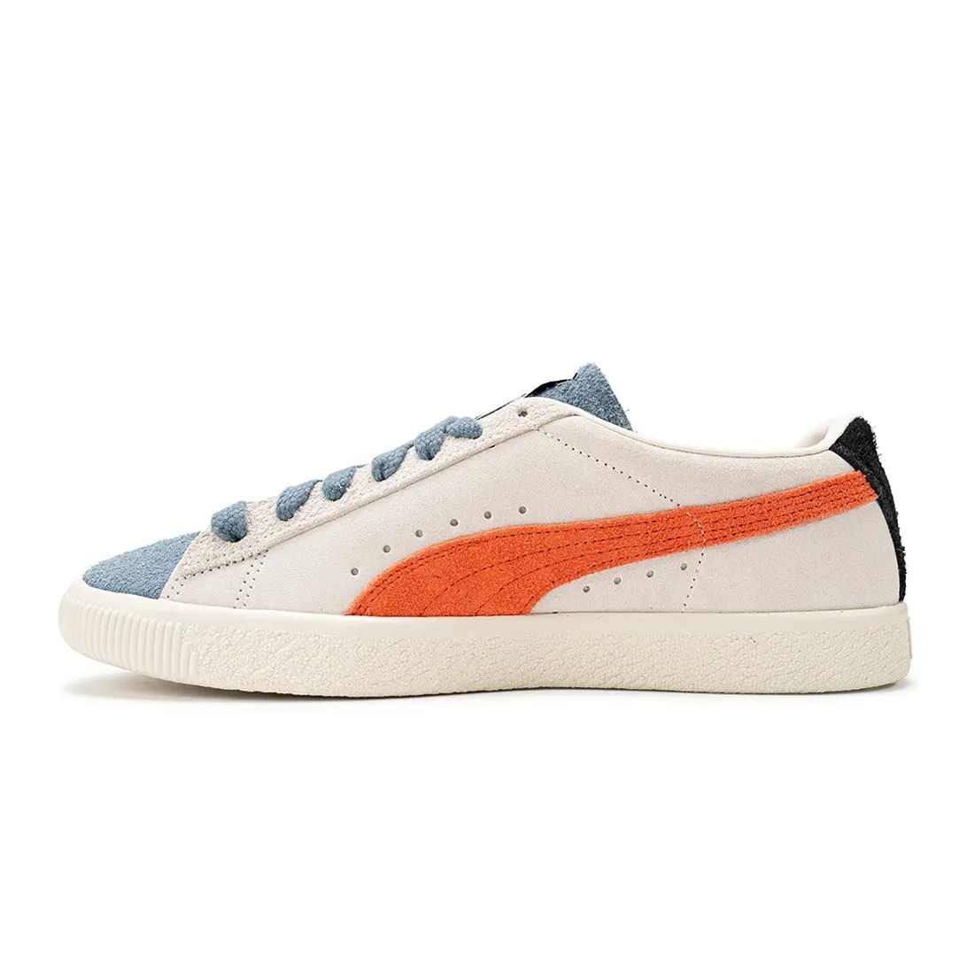 Puma Men Suede VTG WTFormstripe (white / whisper white / peyote / china blue)