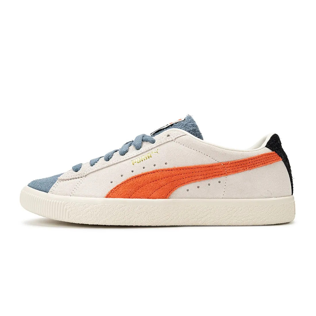 Puma Men Suede VTG WTFormstripe (white / whisper white / peyote / china blue)