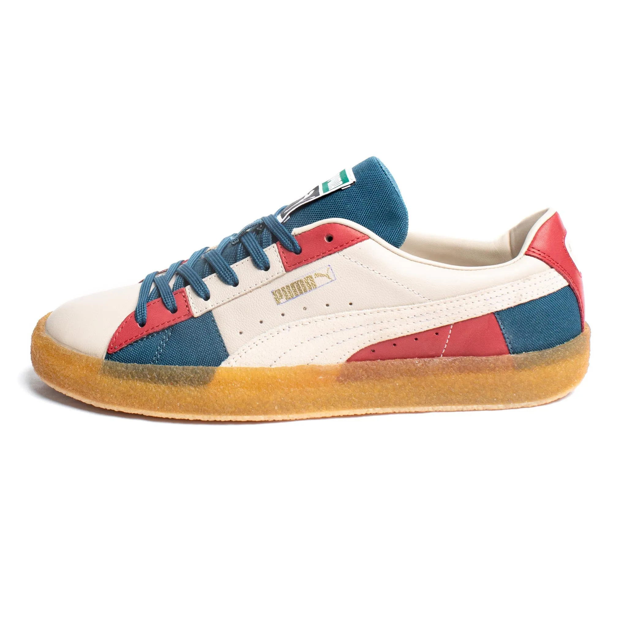 Puma Suede Crepe Patch Peyote/Intense Blue