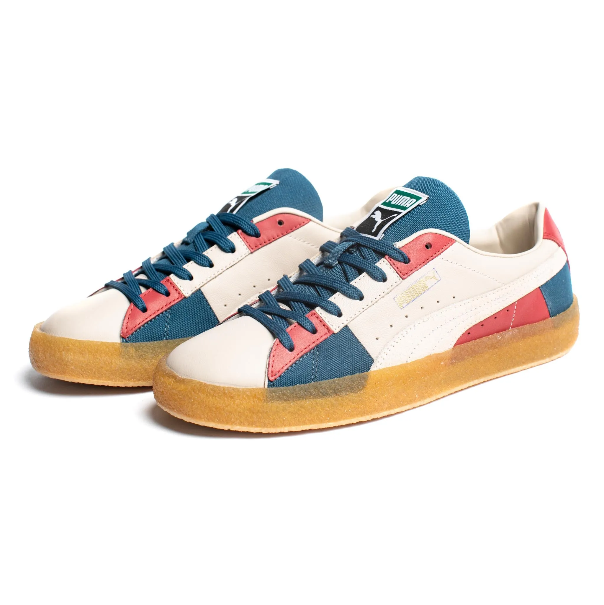 Puma Suede Crepe Patch Peyote/Intense Blue