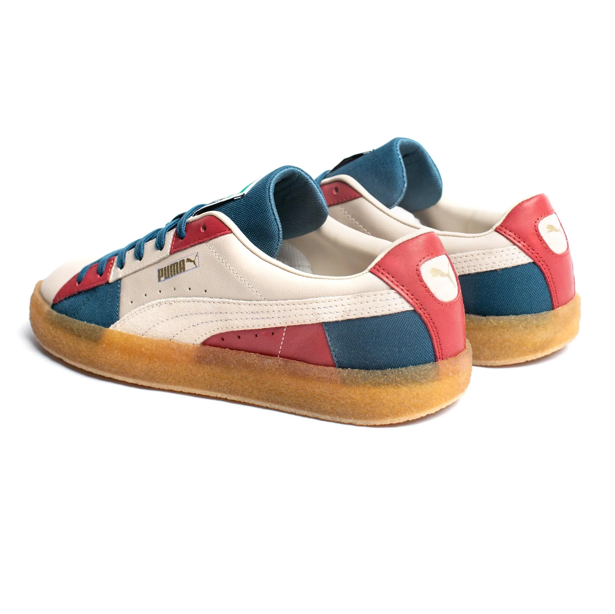 Puma Suede Crepe Patch Peyote/Intense Blue