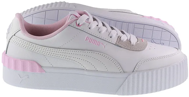 Puma Trainers Womens Carina Lift White Pink