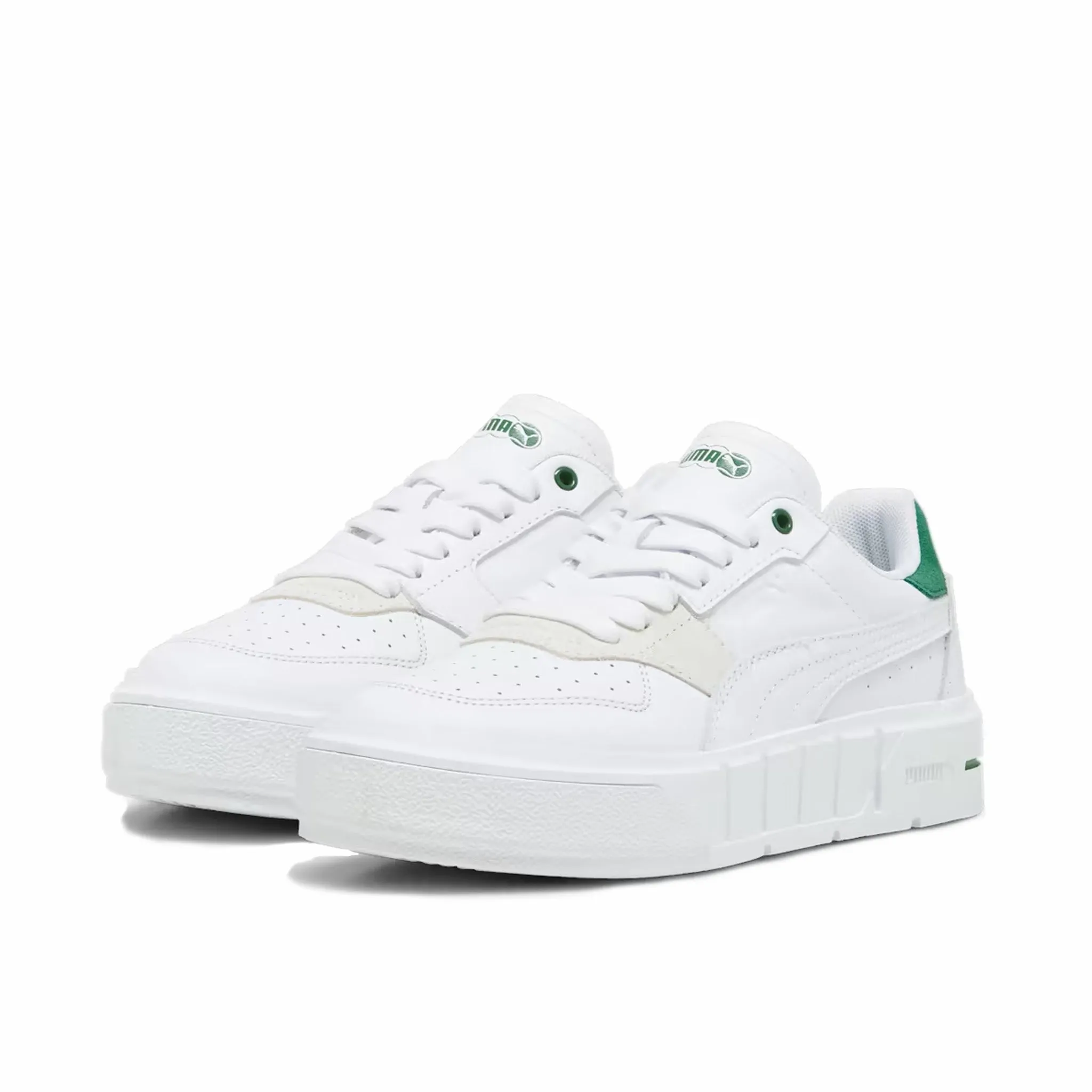 Puma Women's Cali Court Match (Puma White/Archive Green)