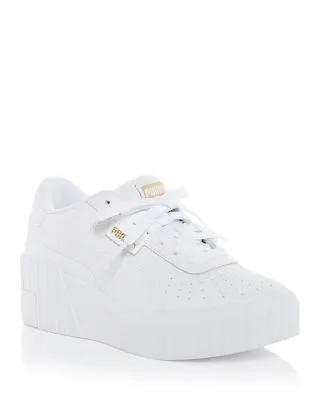 Puma Women's Cali Court Platform Wedge Sneakers