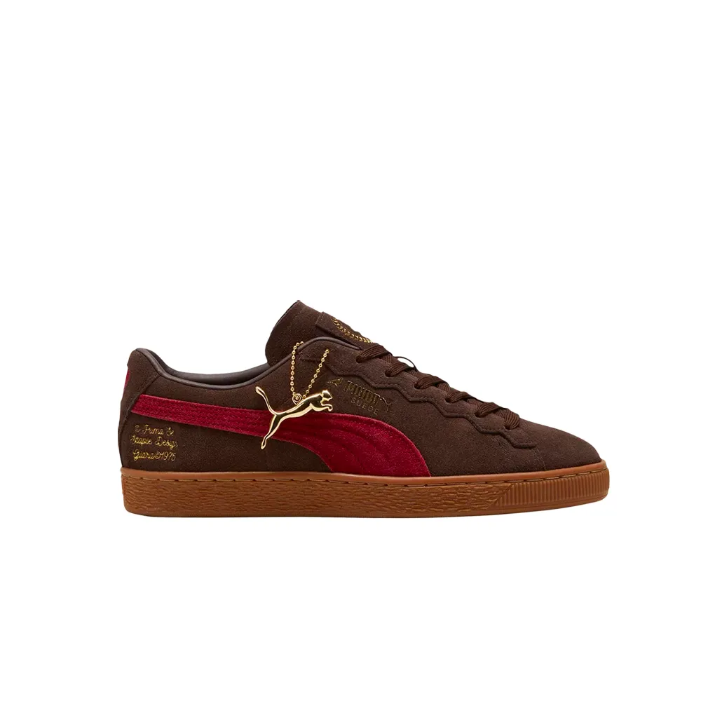 Puma x Jeff Staple B Suede Dark Chocolate / Rhubarb 393543_01