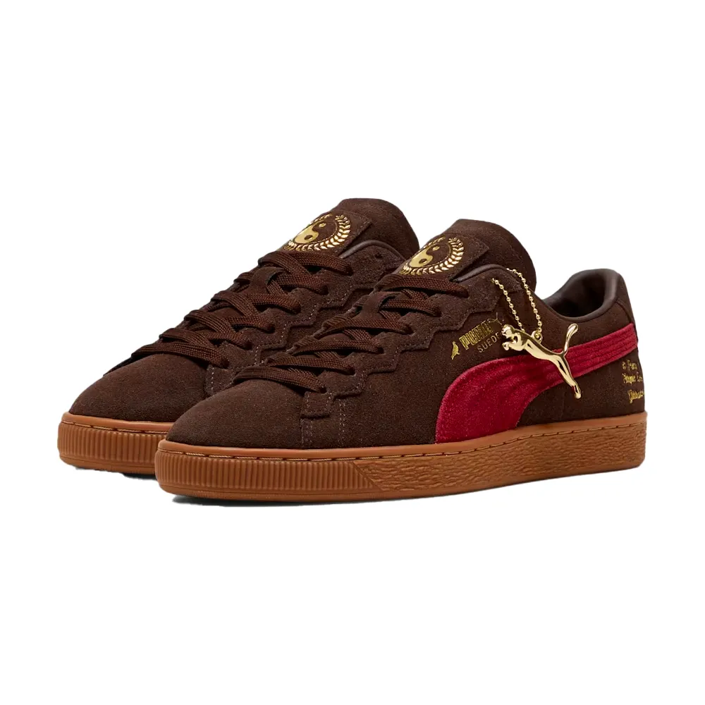 Puma x Jeff Staple B Suede Dark Chocolate / Rhubarb 393543_01