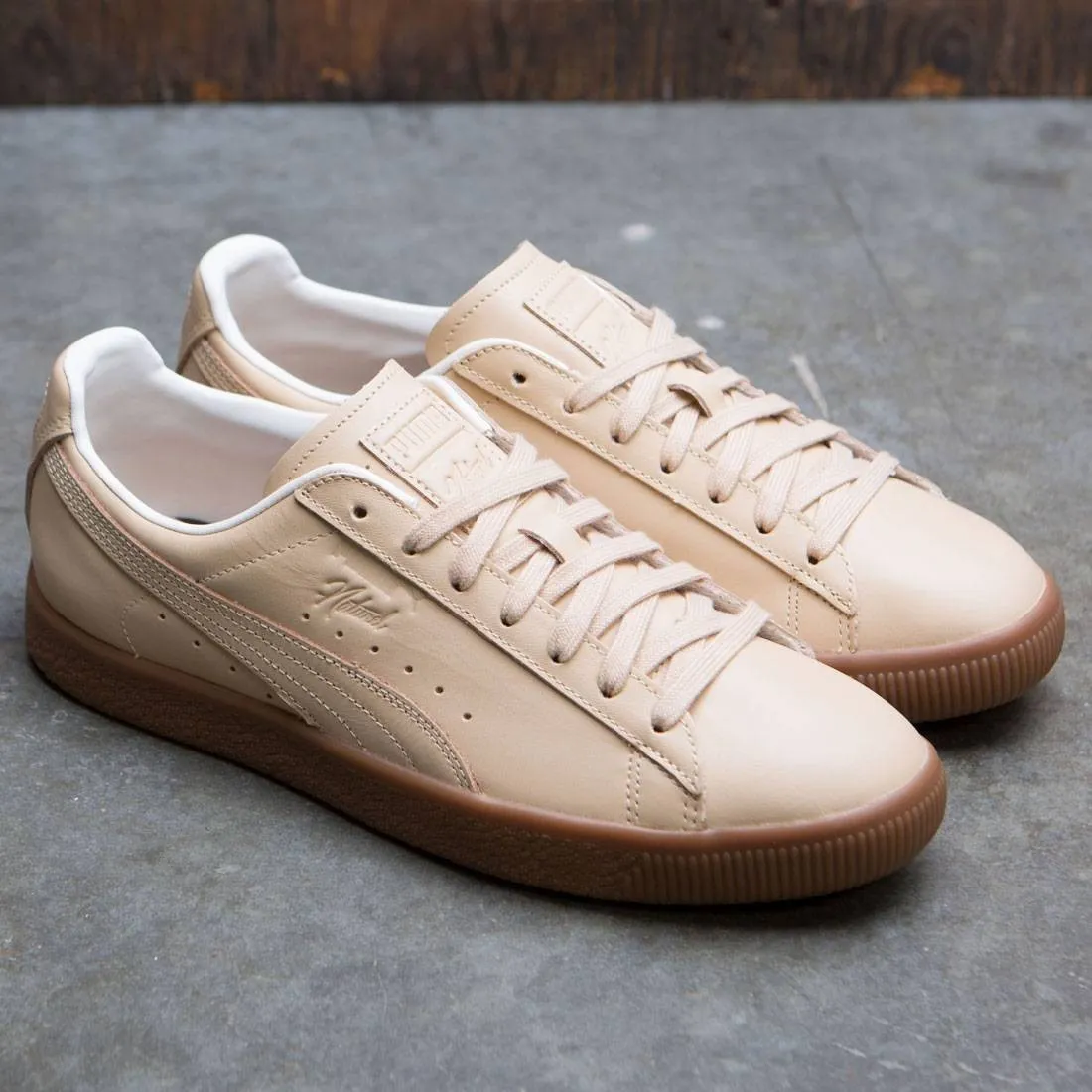 Puma x Naturel Men Clyde - Veg Tan (brown / natural vachetta)