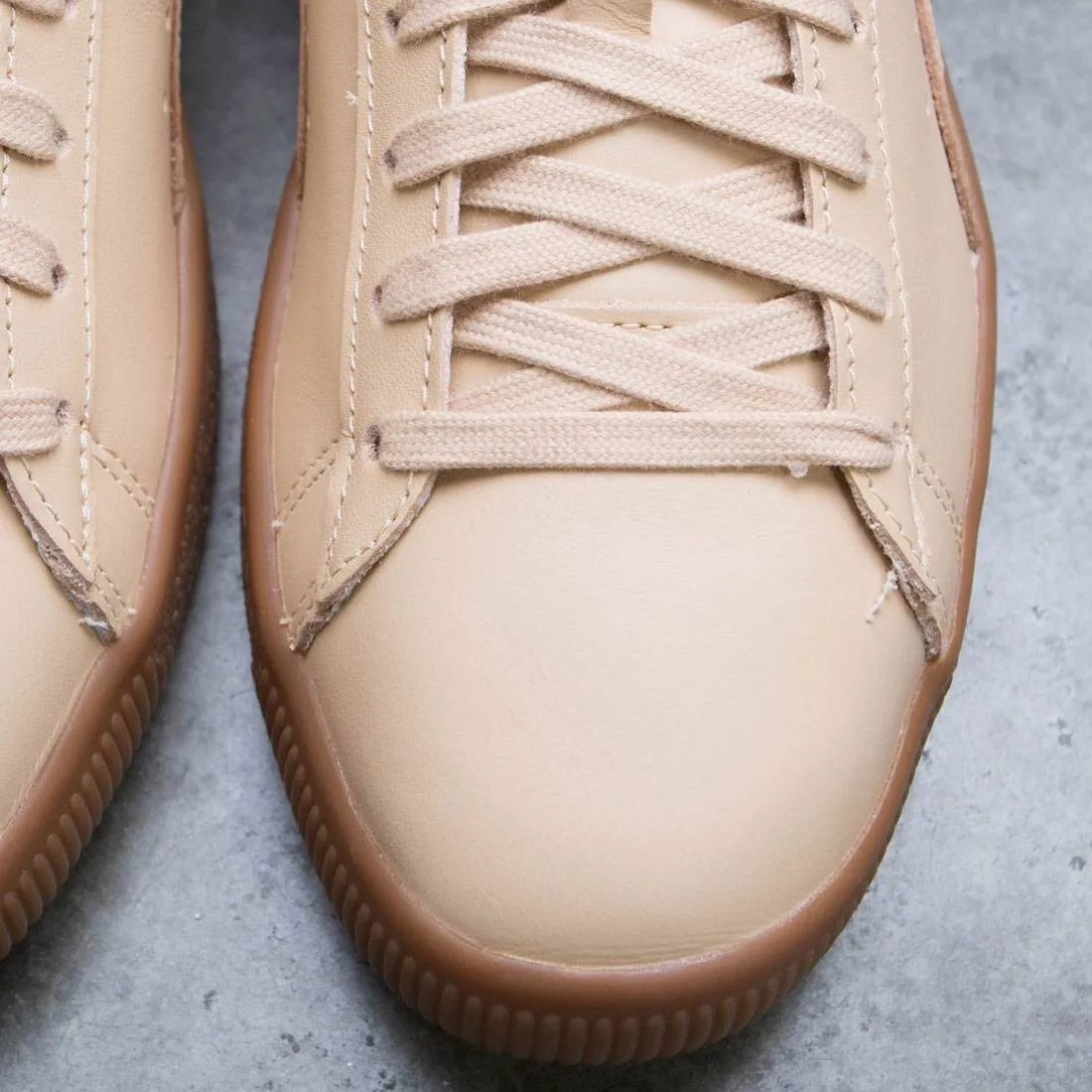 Puma x Naturel Men Clyde - Veg Tan (brown / natural vachetta)