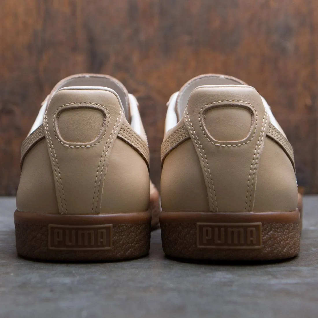 Puma x Naturel Men Clyde - Veg Tan (brown / natural vachetta)