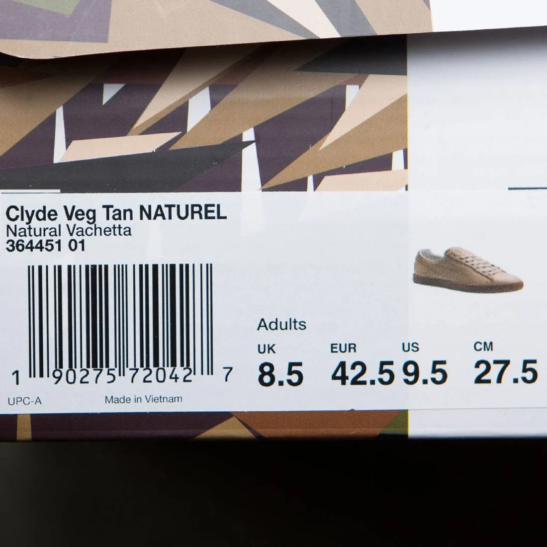 Puma x Naturel Men Clyde - Veg Tan (brown / natural vachetta)