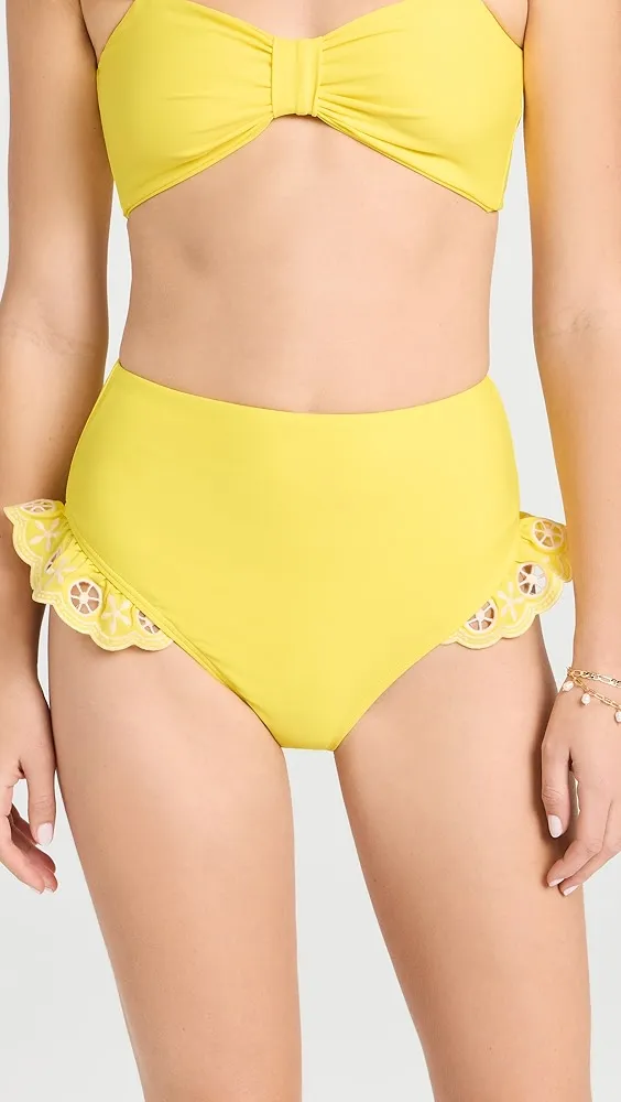 Sea   Arabella Emb Bikini Bottoms 