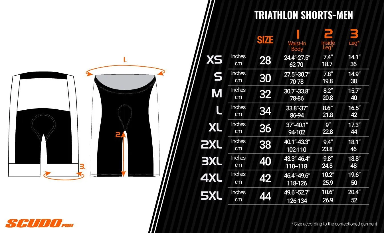 South Africa Triathlon Shorts