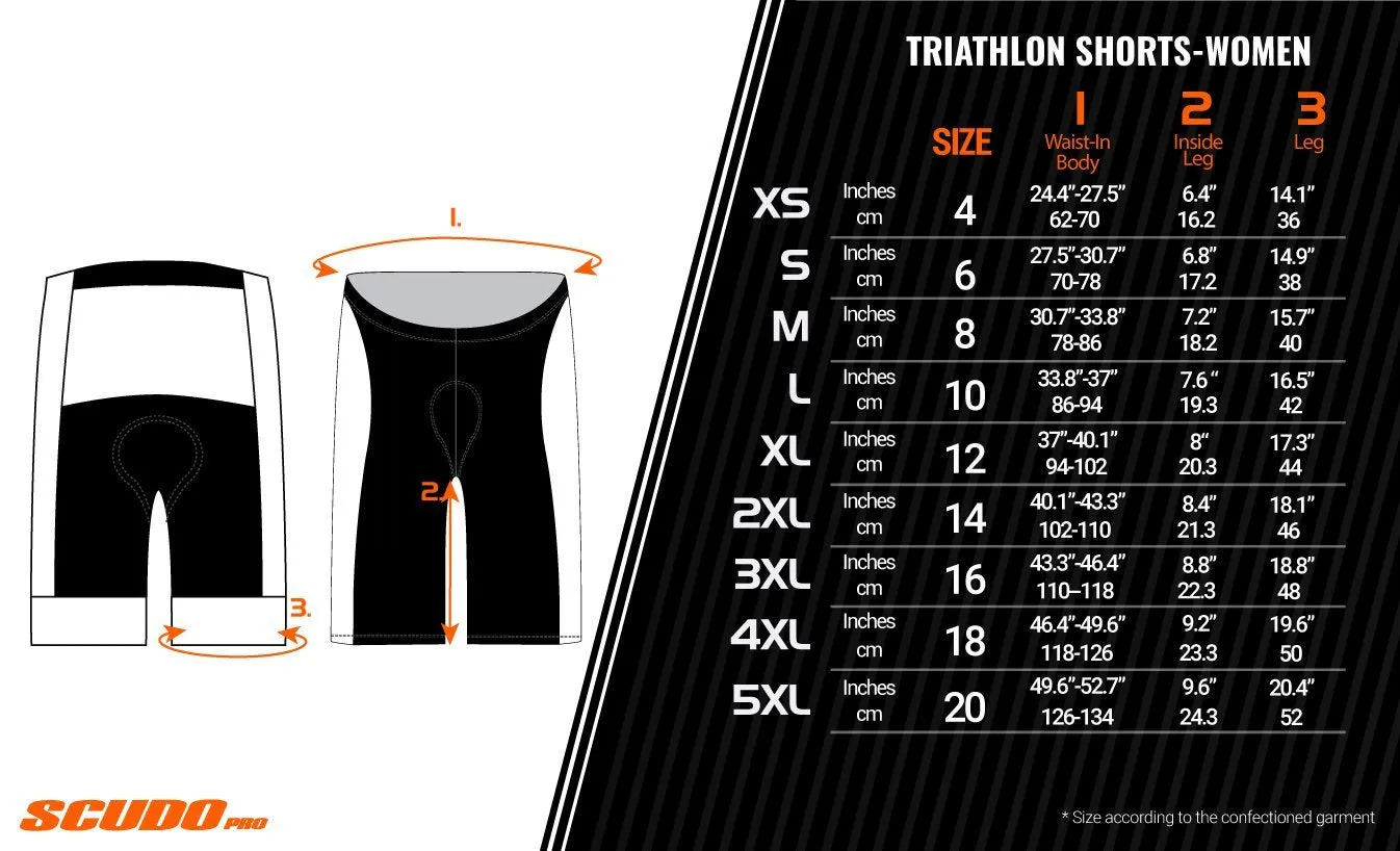 South Africa Triathlon Shorts