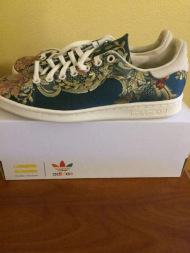 Stan smith adidas pharrell williams jacquard navy