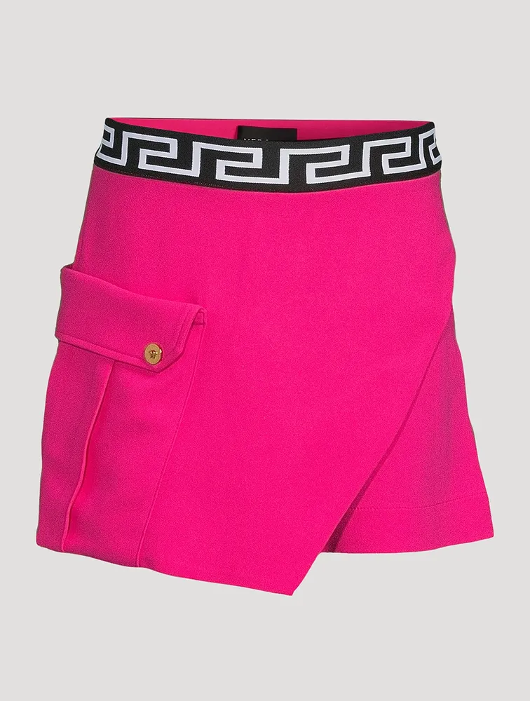 VERSACE Greca Stretch Shorts