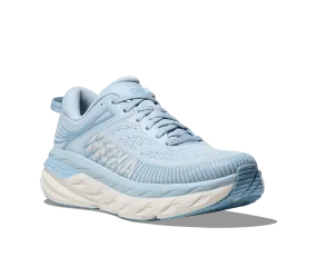 Women's Hoka Bondi 7 Color: Ice Water / White (WIDE WIDTH)