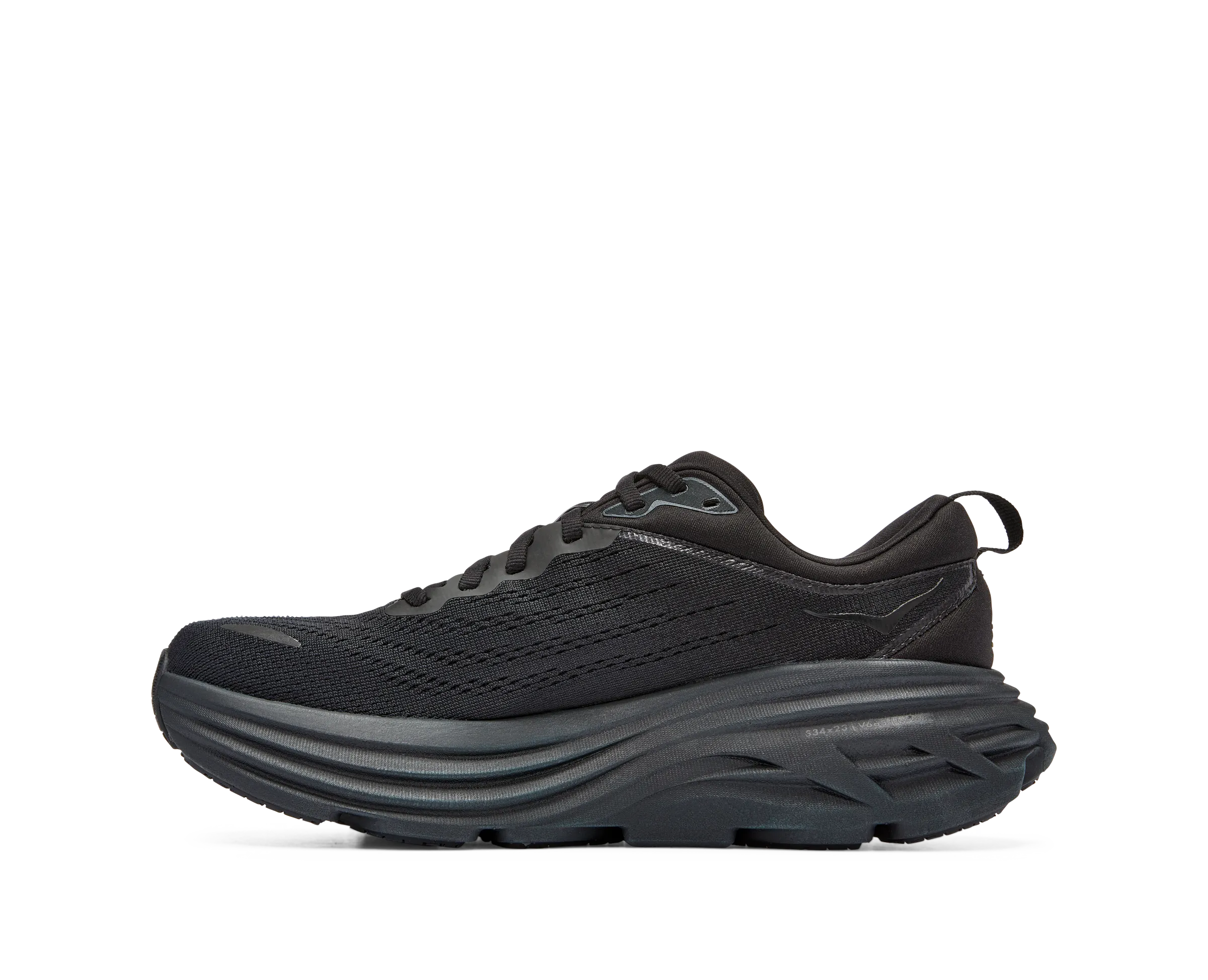 Women's Hoka Bondi 8 Color: Black / Black