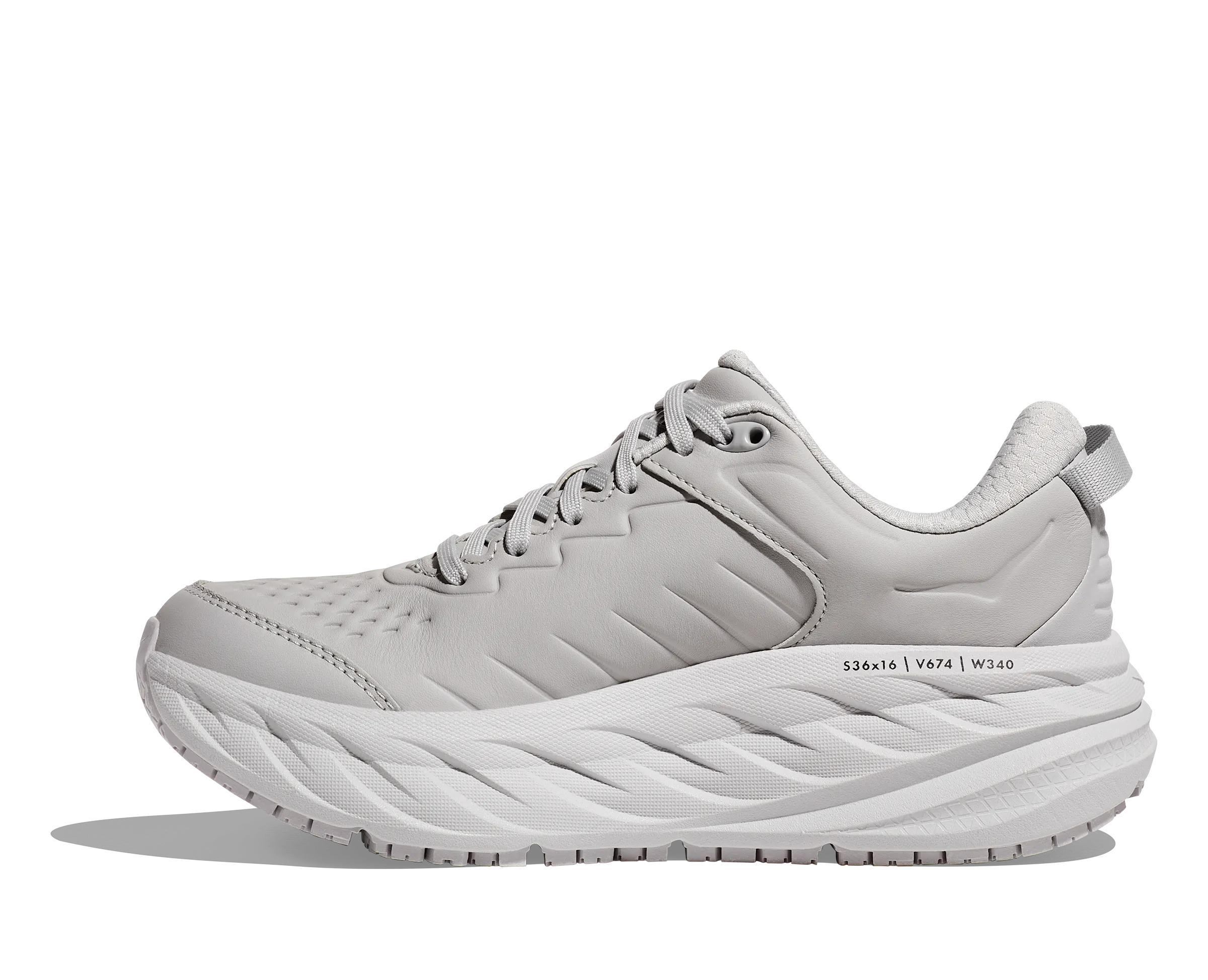 Women's Hoka  Bondi SR Color: Harbor Mist / Lunar Rock