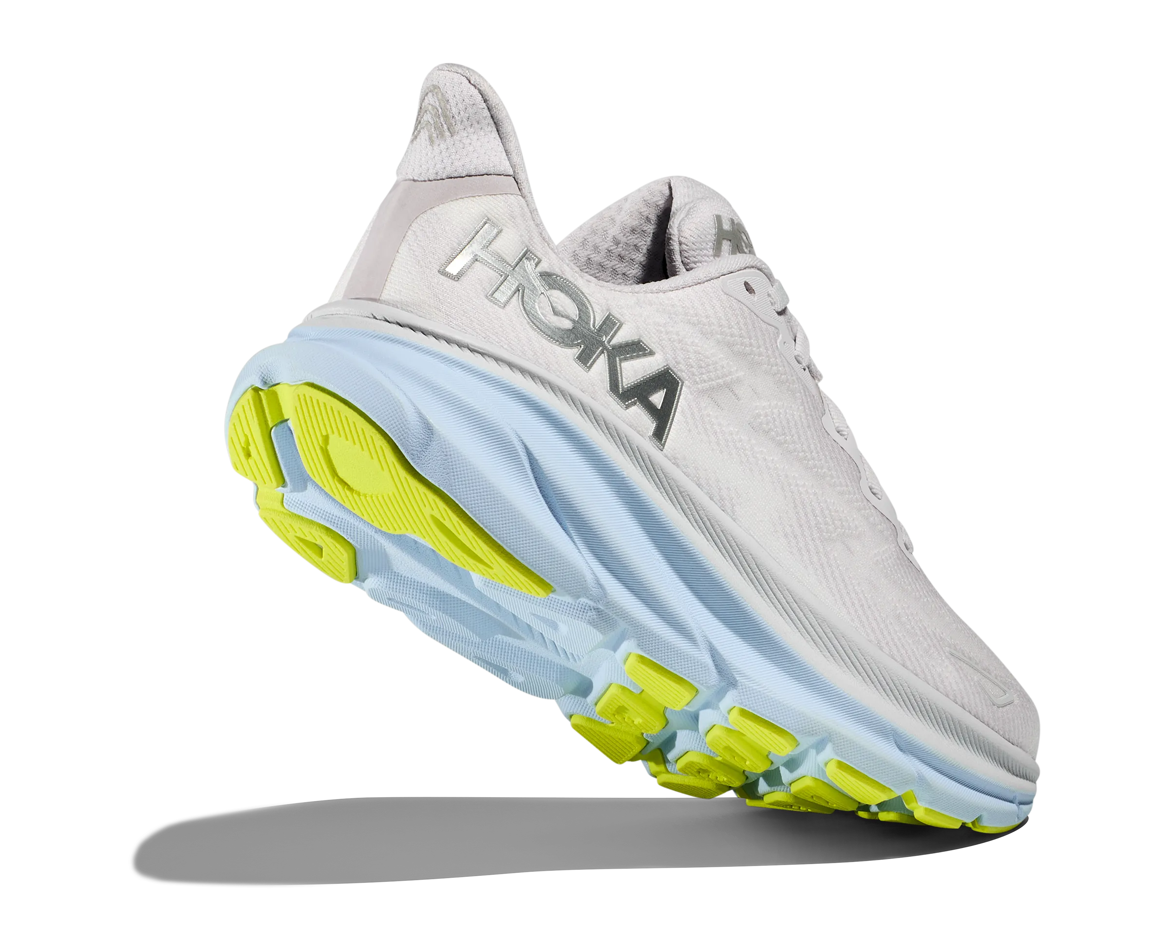 Women's Hoka Clifton 9 Color: Nimbus Cloud / Ice Water