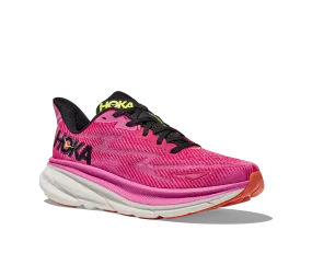 Women's Hoka Clifton 9 Color: Raspberry / Strawberry