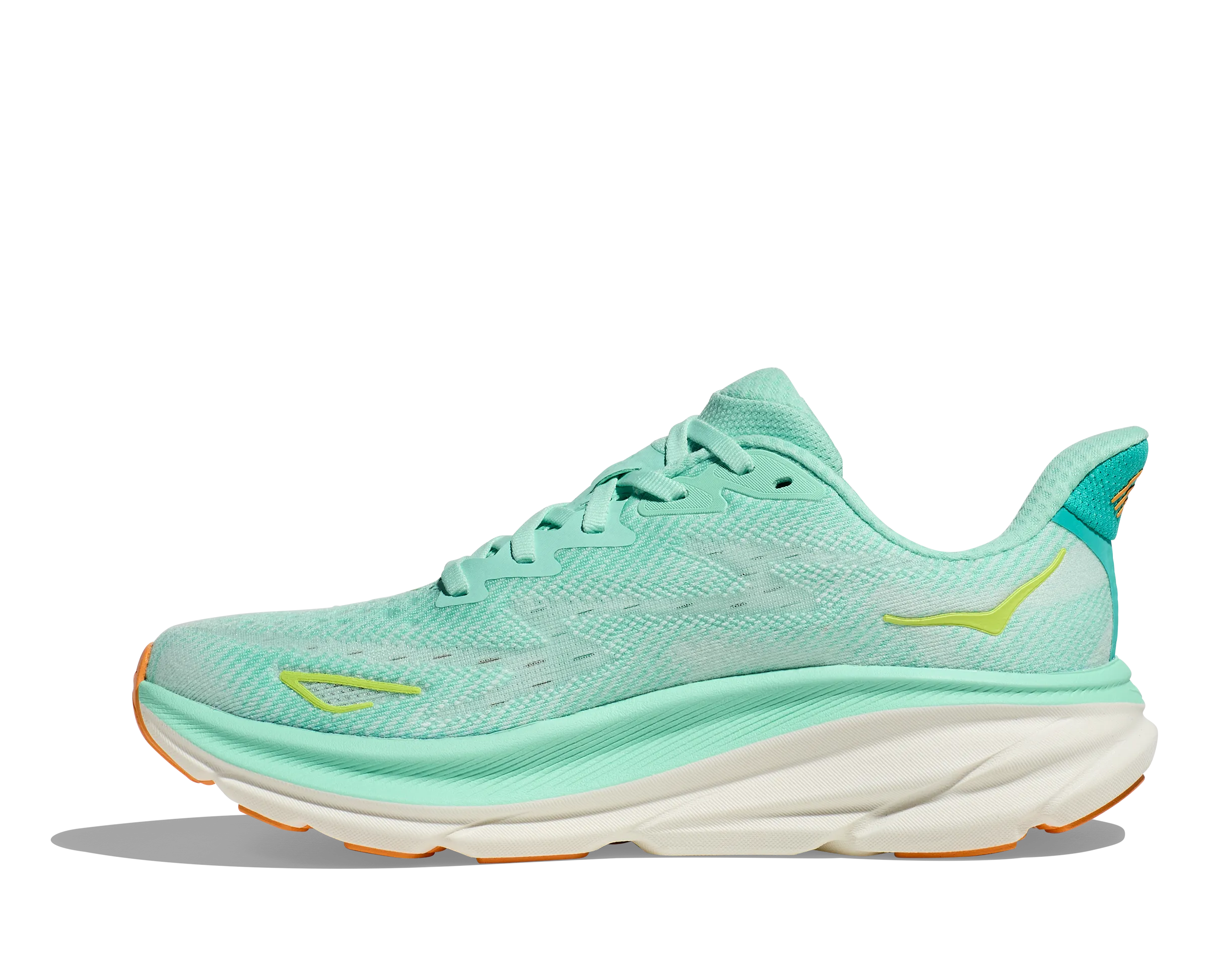 Women's Hoka Clifton 9 Color: Seafoam / Aqua Breeze