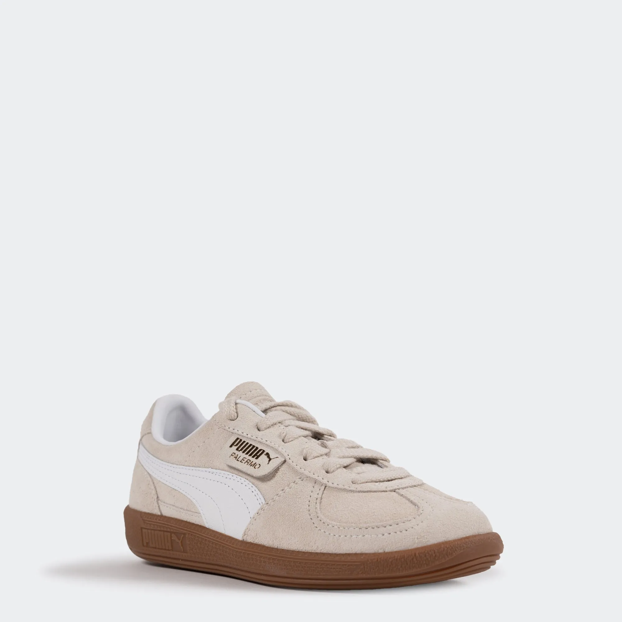 Women's PUMA Palermo Suede Shoes Off White