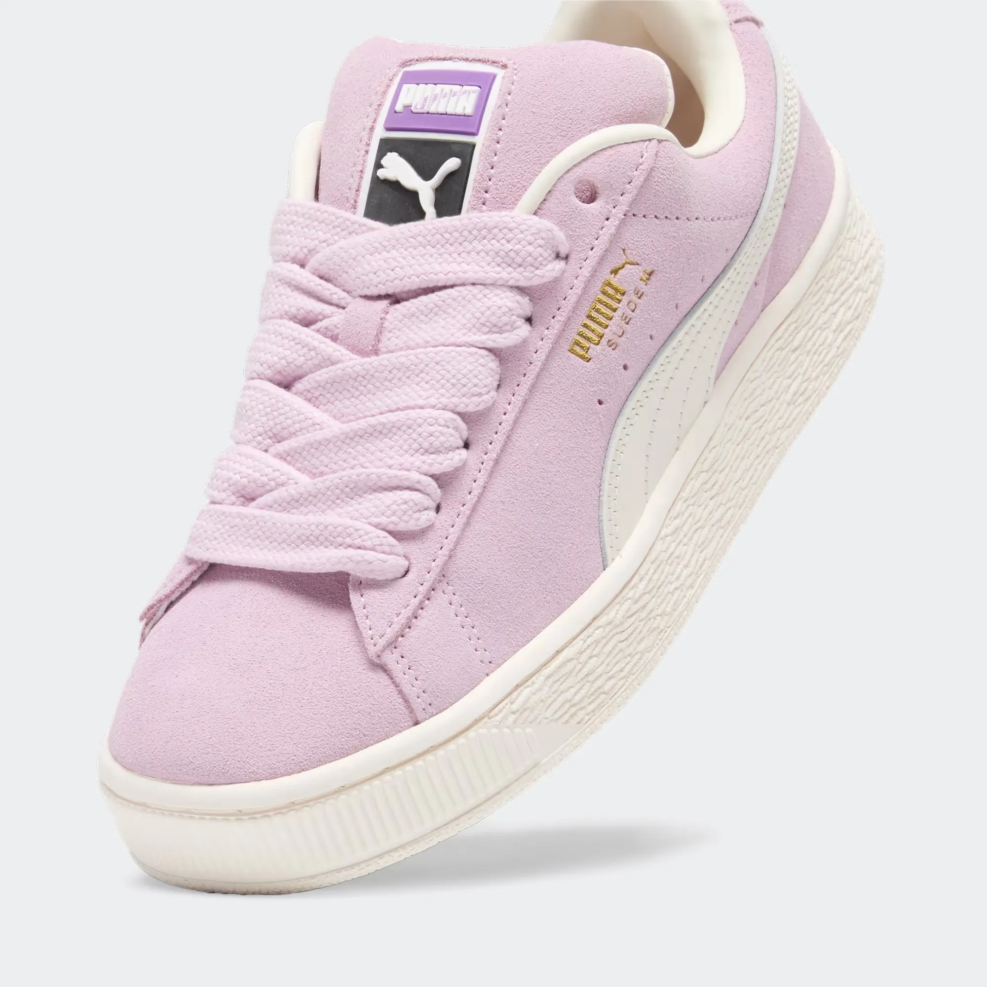 Women's PUMA Suede XL Shoes Grape Mist