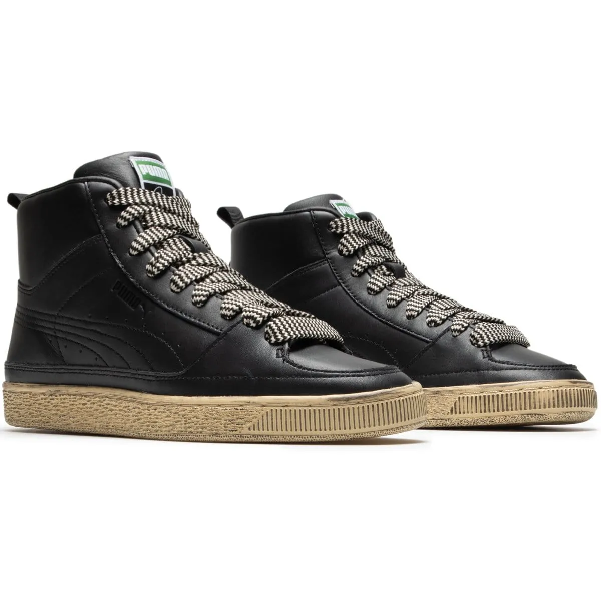 x RHUIGI SUEDE MID PUMA BLACK | Bodega